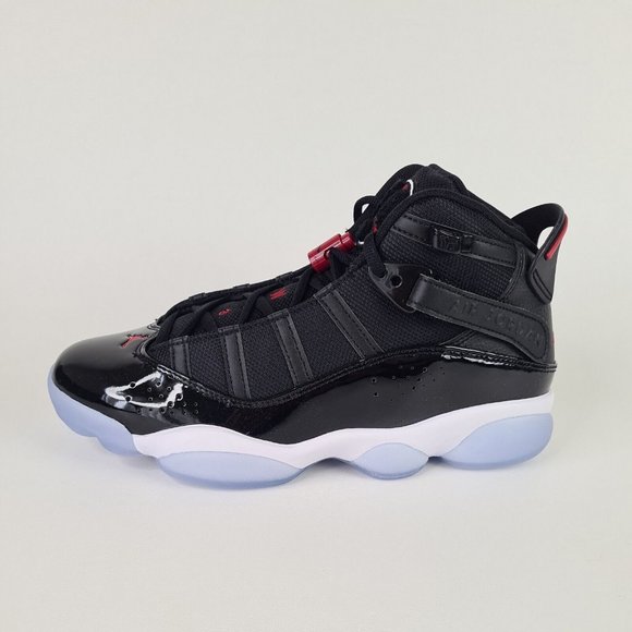 Jordan Other - Nike Air Jordan 6 Rings Black Red White Bulls Mens Basketball Shoes
